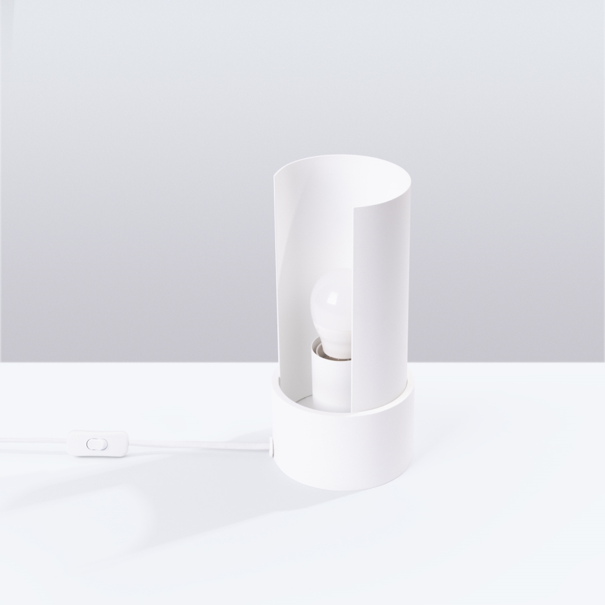 Lampa stołowa FLASH 1xE27/15W/230V biały
