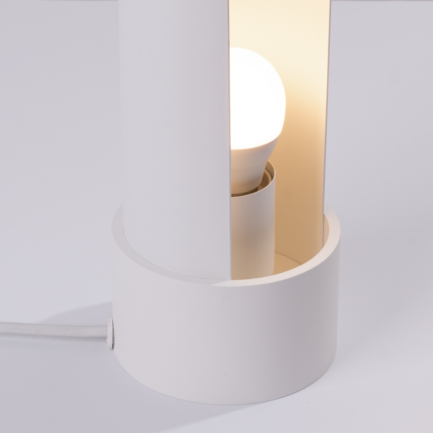 Lampa stołowa FLASH 1xE27/15W/230V biały