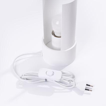 Lampa stołowa FLASH 1xE27/15W/230V biały