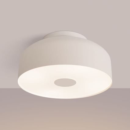 Lampa sufitowa OMIQ 4xE27/15W/230V Ø 30 cm kremowa