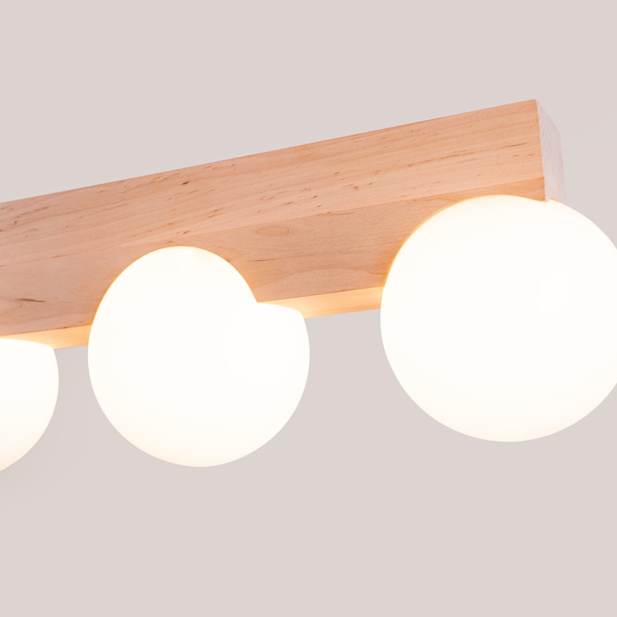 Lampa sufitowa BULBO 4xG9/8W/230V buk/biała