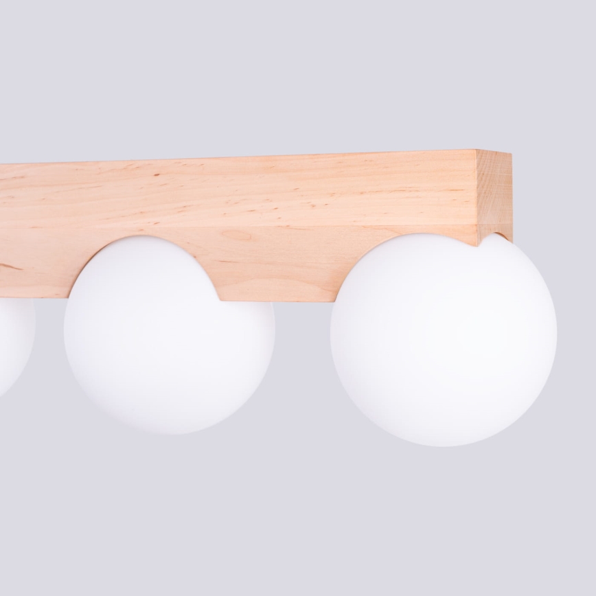 Lampa sufitowa BULBO 4xG9/8W/230V buk/biała