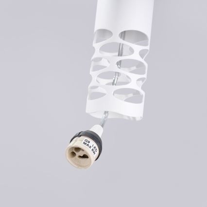 Żyrandol na lince LIRO 1xGU10/10W/230V biały