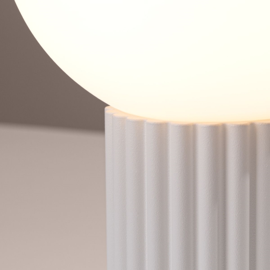 Lampa stołowa HALO 1xG9/8W/230V śr. 12 cm biała
