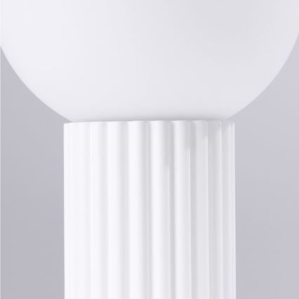Lampa stołowa HALO 1xG9/8W/230V śr. 12 cm biała
