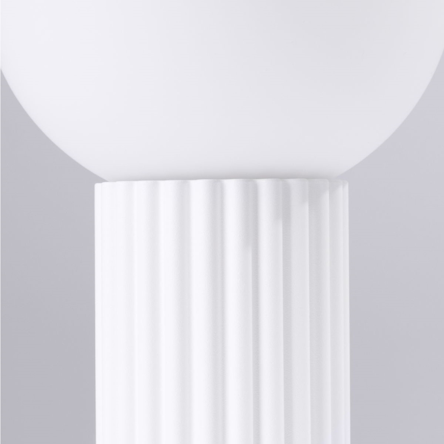 Lampa stołowa HALO 1xG9/8W/230V śr. 12 cm biała