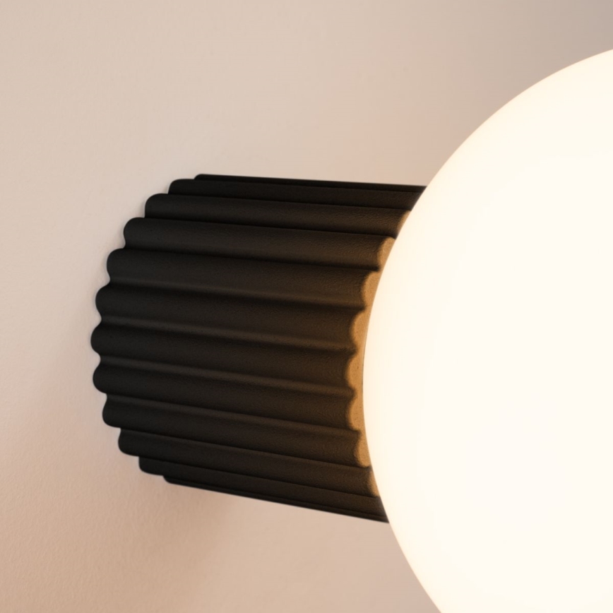 Kinkiet łazienkowy HALO 1xG9/8W/230V śr. 12 cm IP44 czarny