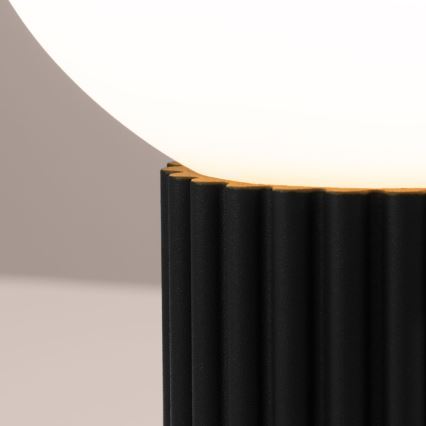 Lampa stołowa HALO 1xG9/8W/230V śr. 12 cm czarna