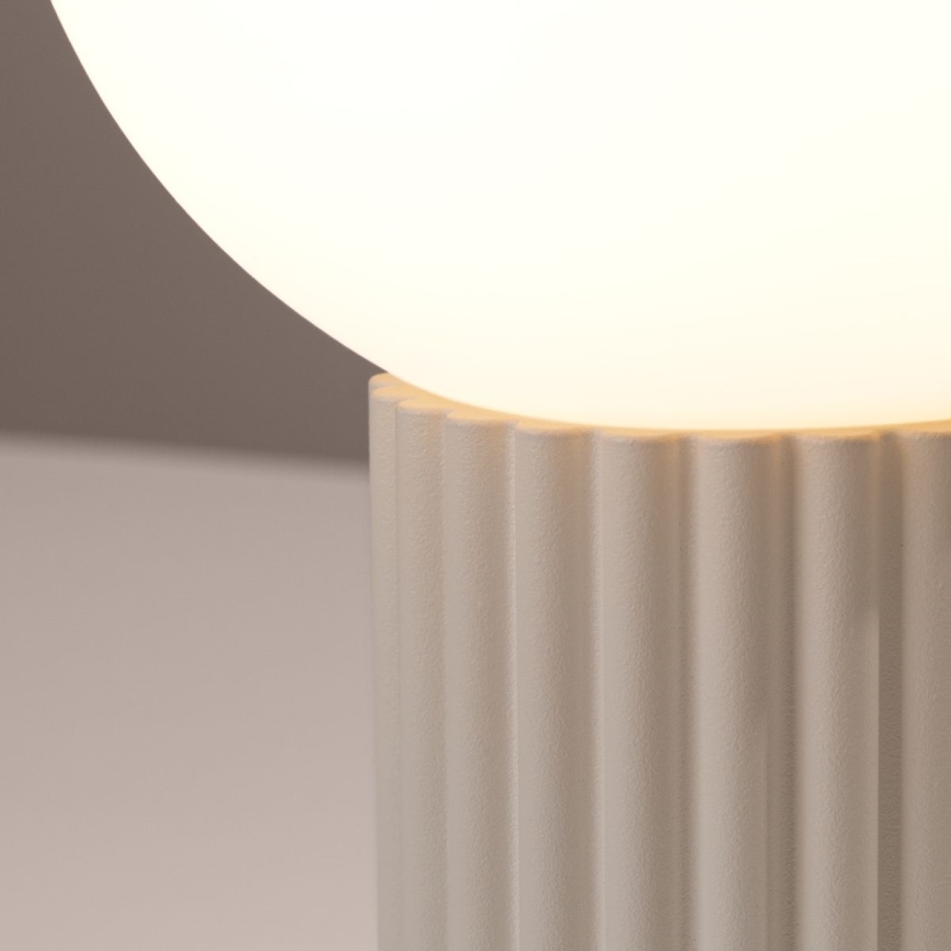 Lampa stołowa HALO 1xG9/8W/230V śr. 12 cm kremowa