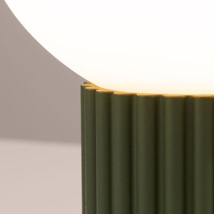 Lampa stołowa HALO 1xG9/8W/230V śr. 12 cm zielona