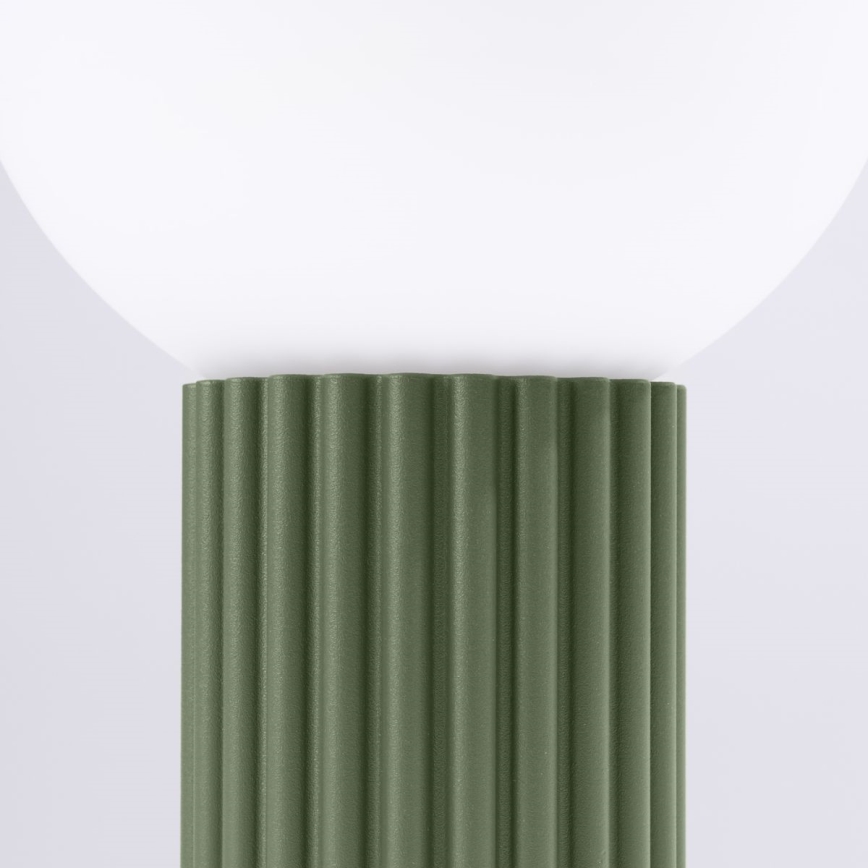 Lampa stołowa HALO 1xG9/8W/230V śr. 12 cm zielona