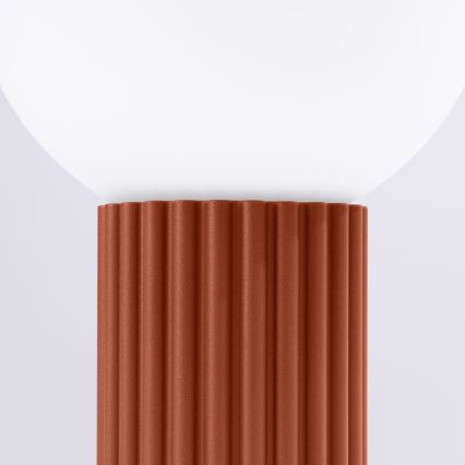 Lampa stołowa HALO 1xG9/8W/230V śr. 12 cm pomarańczowa