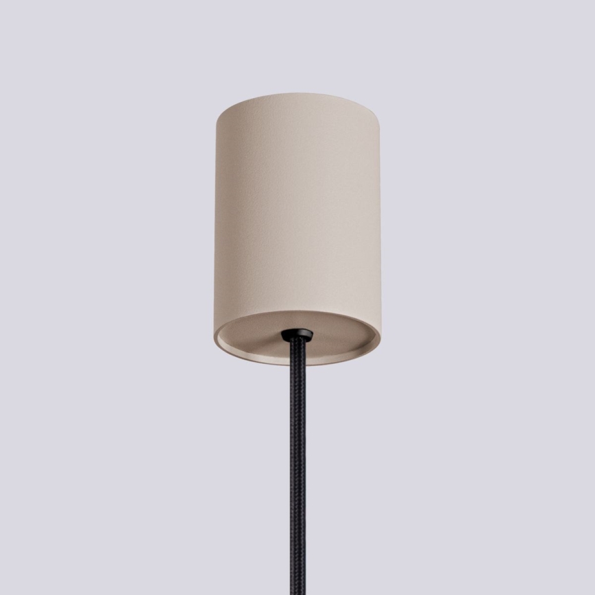 Żyrandol na lince HALO 1xG9/8W/230V śr. 12 cm beżowy
