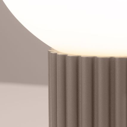 Lampa stołowa HALO 1xG9/8W/230V śr. 12 cm beżowa