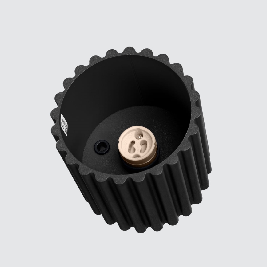 Oprawa punktowa AURA 1xGU10/10W/230V 10 cm czarna