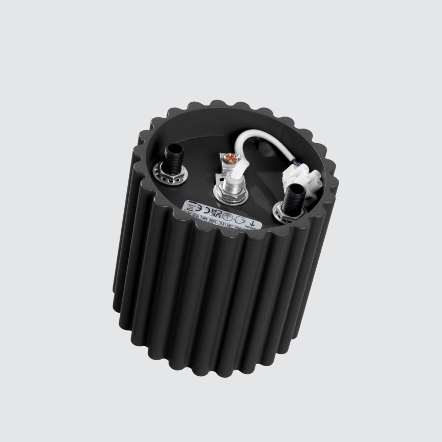 Oprawa punktowa AURA 1xGU10/10W/230V 10 cm czarna