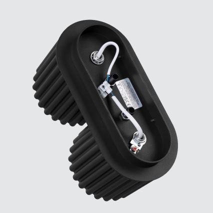 Oprawa punktowa AURA 2xGU10/10W/230V czarna