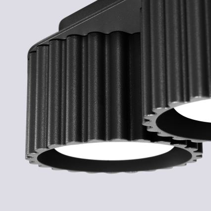 Oprawa punktowa AURA 2xGX53/10W/230V czarna