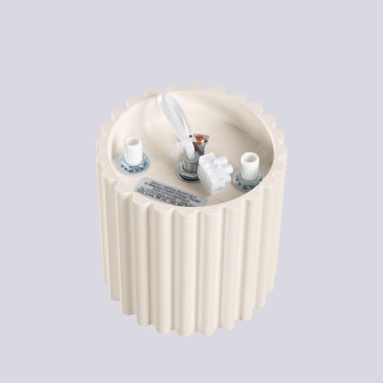 Oprawa punktowa AURA 1xGU10/10W/230V śr. 10 cm kremowa