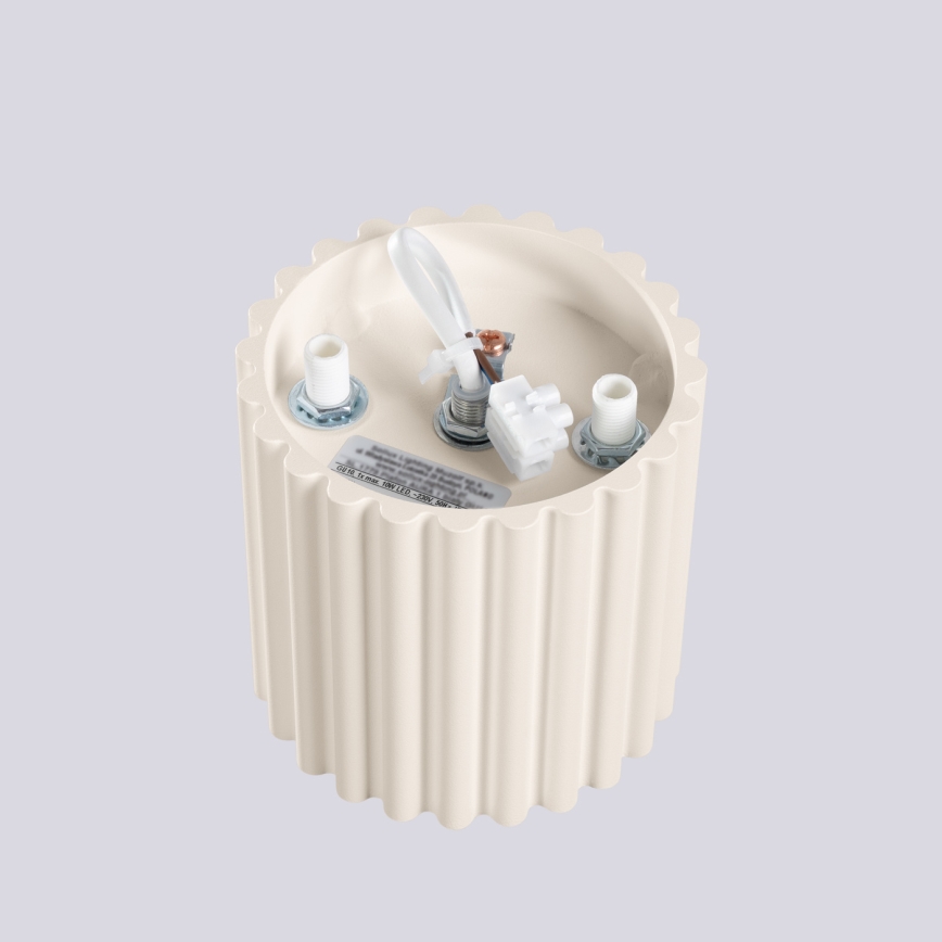 Oprawa punktowa AURA 1xGU10/10W/230V śr. 10 cm kremowa