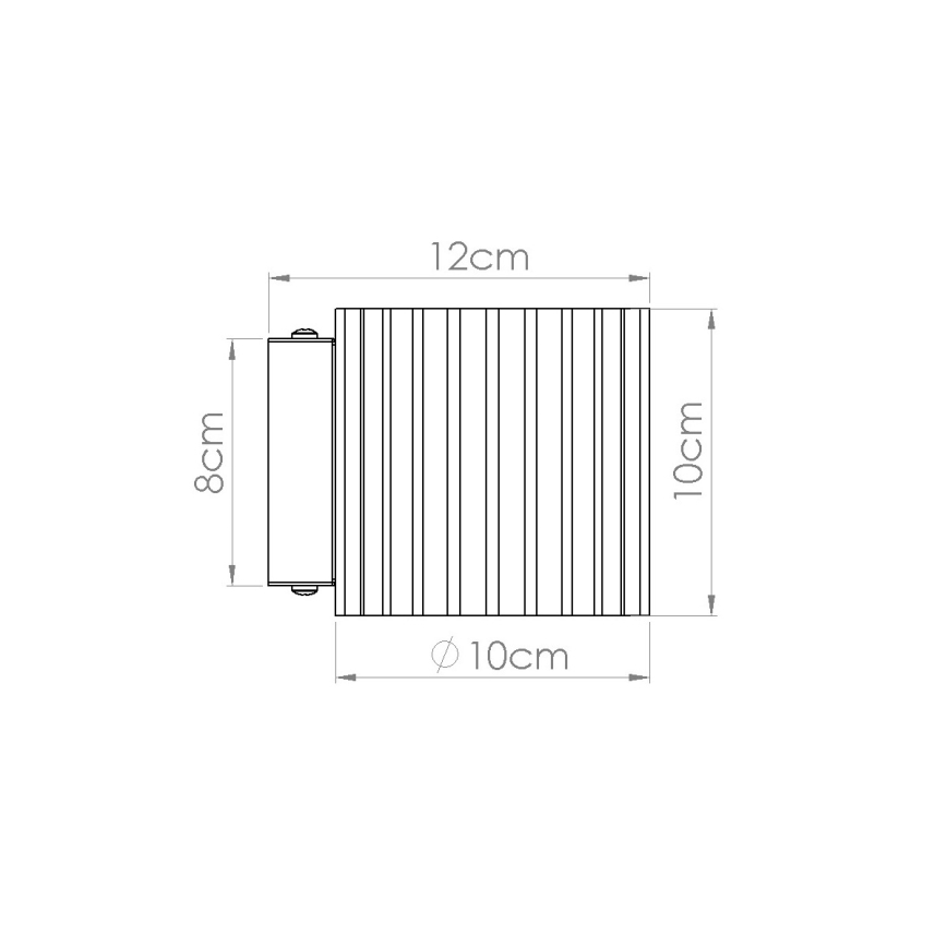 Kinkiet AURA 1xG9/10W/230V kremowy