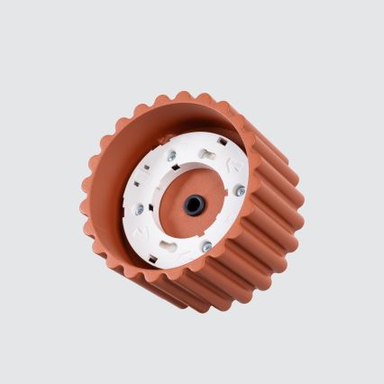 Oprawa punktowa AURA 1xGX53/10W/230V śr. 10 cm pomarańczowa