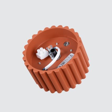 Oprawa punktowa AURA 1xGX53/10W/230V śr. 10 cm pomarańczowa