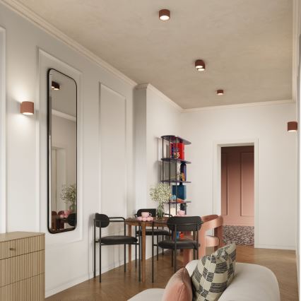 Oprawa punktowa AURA 1xGX53/10W/230V 6 cm brązowa