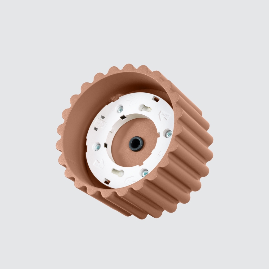 Oprawa punktowa AURA 1xGX53/10W/230V 6 cm brązowa