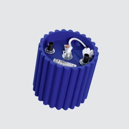 Oprawa punktowa AURA 1xGU10/10W/230V 10 cm niebieska