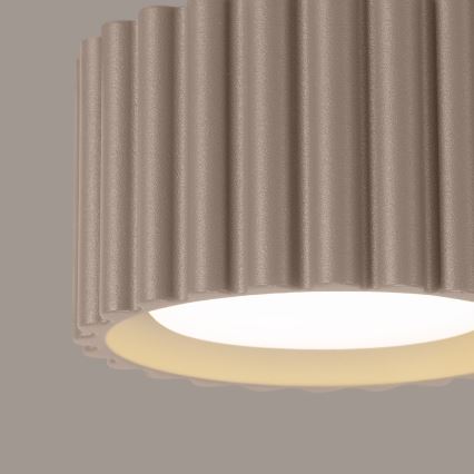 Oprawa punktowa AURA 1xGX53/10W/230V śr. 10 cm taupe