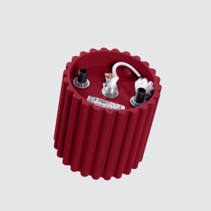 Oprawa punktowa AURA 1xGU10/10W/230V 10 cm czerwona