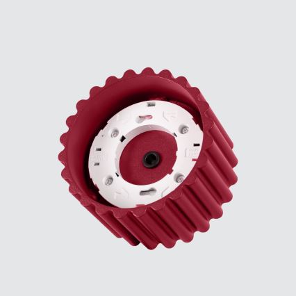Oprawa punktowa AURA 1xGX53/10W/230V śr. 10 cm czerwona