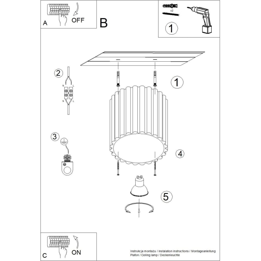 Oprawa punktowa AURA 1xGU10/10W/230V 10 cm różowa