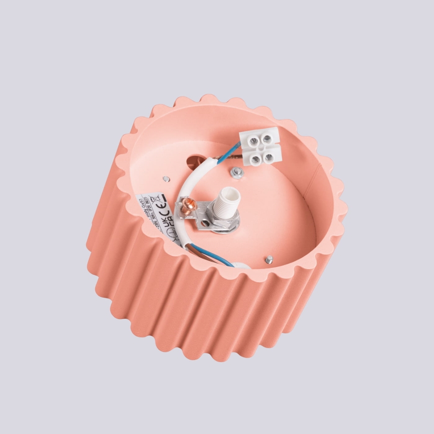 Oprawa punktowa AURA 1x GX53/10W/230V, Ø 10 cm, różowa