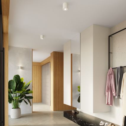 Kinkiet punktowy ORBIS 1xG9/8W/230V beton/kremowy