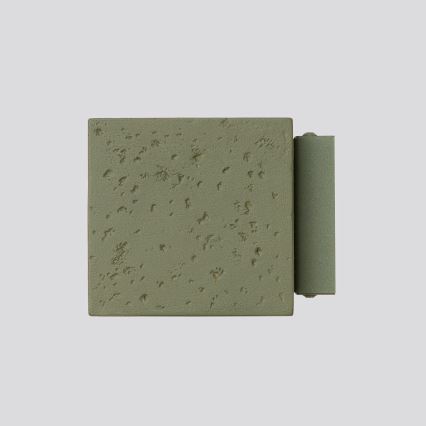 Kinkiet punktowy QUAD 1xG9/8W/230V beton/zielony