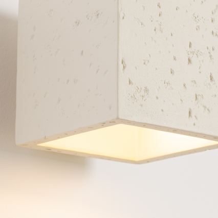 Kinkiet punktowy QUAD 1xG9/8W/230V beton/kremowy