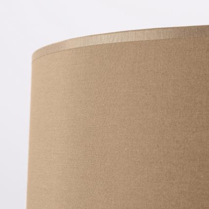 Lampa wisząca na lince NEVIA 1xE27/15W/230V Ø 40 cm taupe