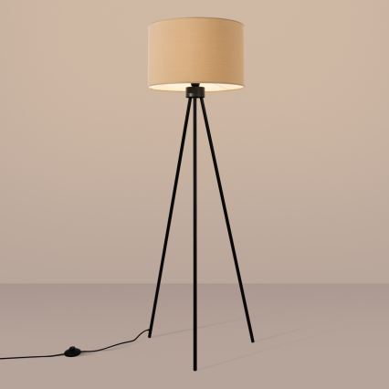 Lampa stojąca NEVIA 1xE27/15W/230V taupe