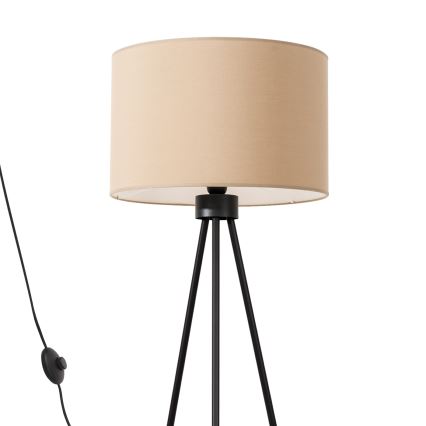 Lampa stojąca NEVIA 1xE27/15W/230V taupe