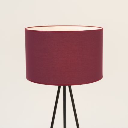 Lampa stojąca NEVIA 1xE27/15W/230V czerwona