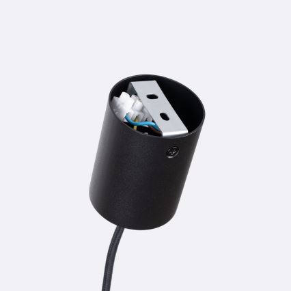 Lampa wisząca na przewodzie MULA 1xE27/15W/230V śr. 45 cm żółta