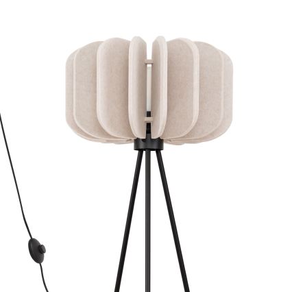 Lampa stojąca MULA 1xE27/15W/230V kremowa