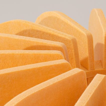 Lampa stojąca MULA 1xE27/15W/230V żółta