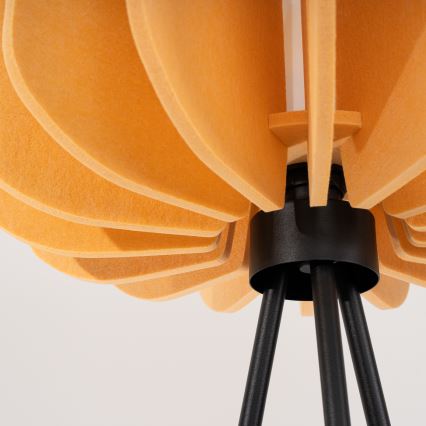 Lampa stojąca MULA 1xE27/15W/230V żółta