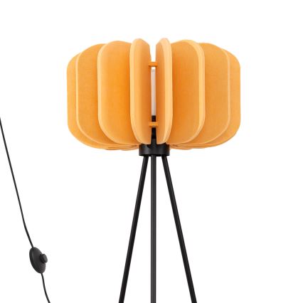 Lampa stojąca MULA 1xE27/15W/230V żółta