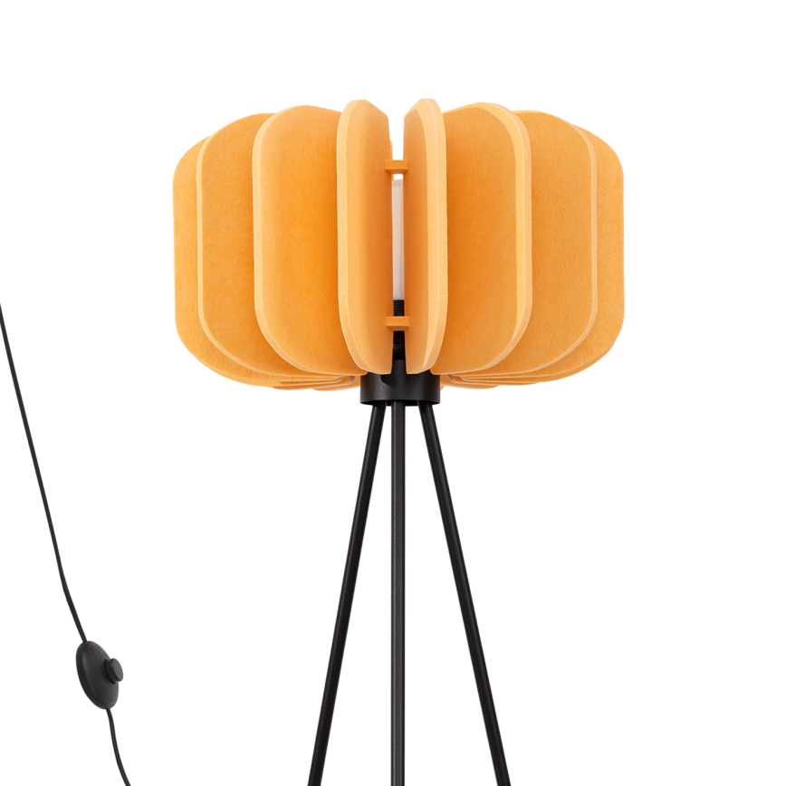 Lampa stojąca MULA 1xE27/15W/230V żółta