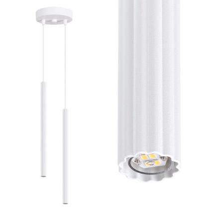 Lampa wisząca na lince ARCHE 2xG9/8W/230V biała