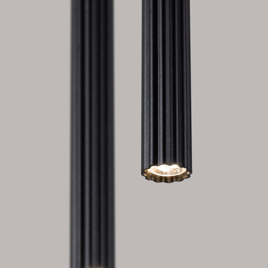 Żyrandol na przewodzie ARCHE 2xG9/8W/230V czarny